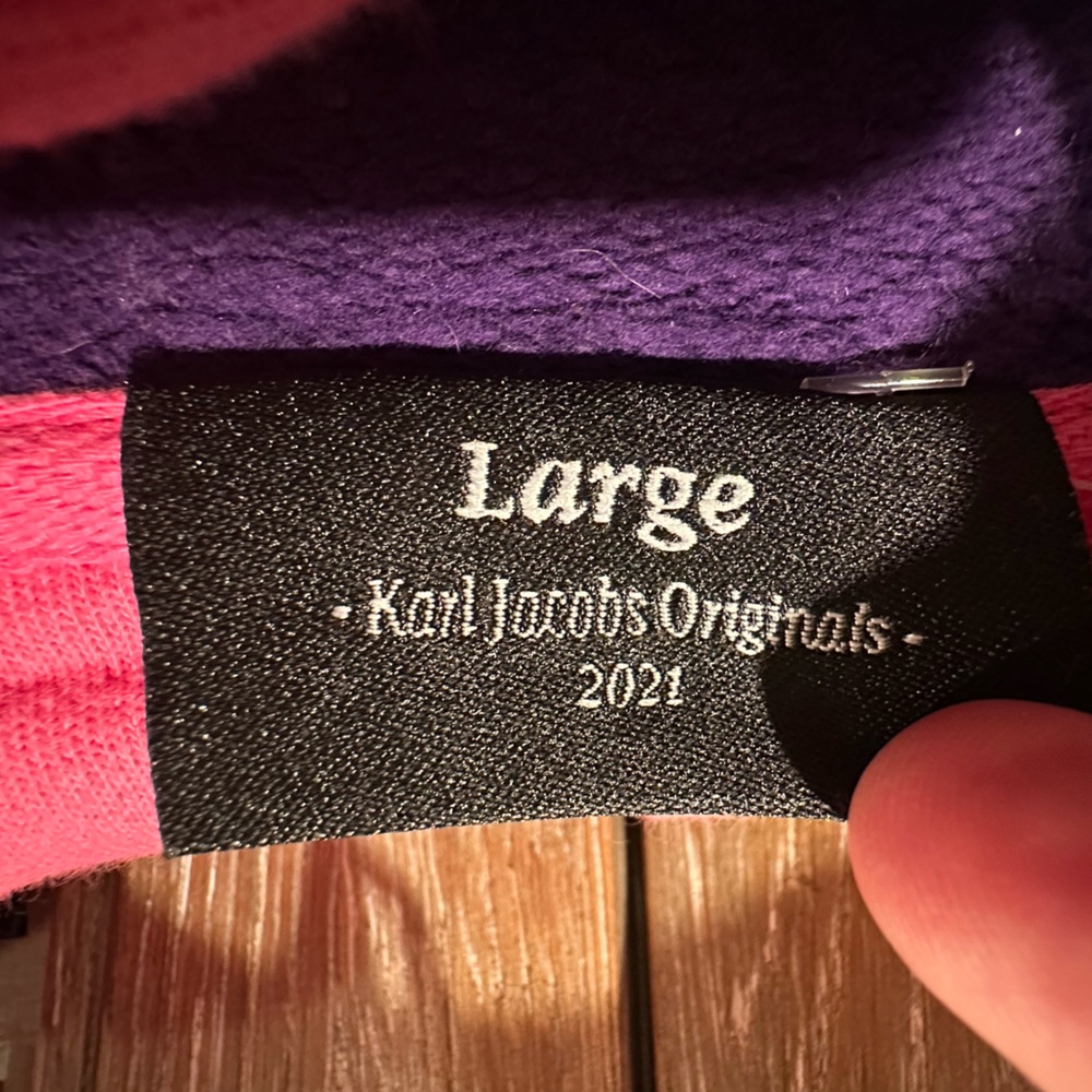 Karl Jacobs Corlorblock Enchament signature hoodie - Picture 7 of 9
